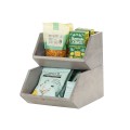 Aspen Angled Wood Box - Top